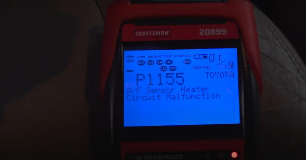 P1155 Toyota RAV4 Error 