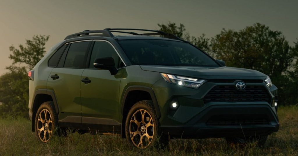 Army Green Toyota RAV4