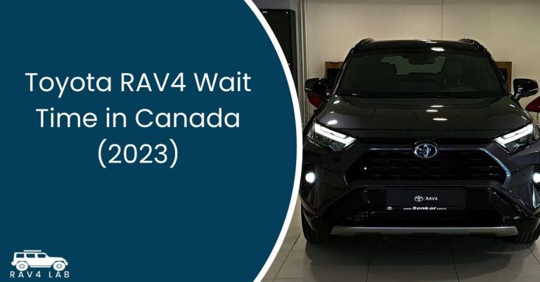 Toyota RAV4 Wait Time in Canada (2023) 