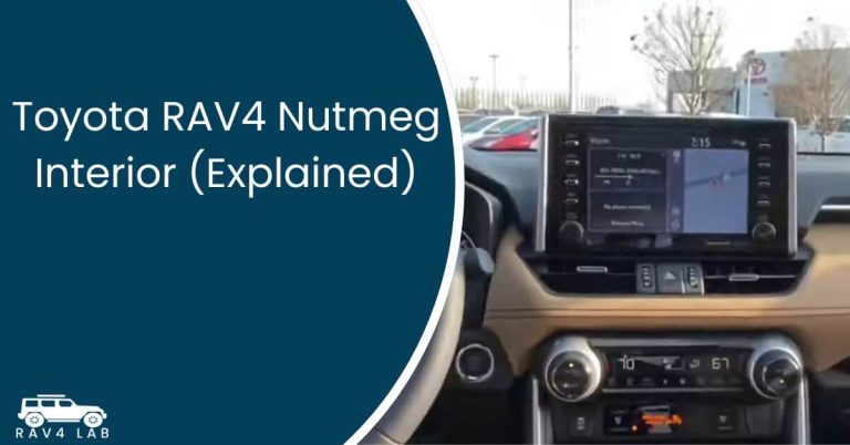 Toyota RAV4 Nutmeg Interior (Explained)